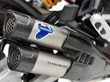 Exhaust Tip With Noise Certification Titanium - Termignoni Compatible With Ducati Multistrada V4 (2021-2022)