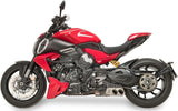 Exhaust Tip Without Sound Certification 4 Uscite Dragster Titanium - Termignoni Compatible With Ducati Diavel V4 (2022-2023)