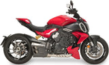 Exhaust Tip Without Sound Certification 4 Uscite Dragster Titanium - Termignoni Compatible With Ducati Diavel V4S (2022-2023)