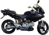 Dual Exhaust System With Sound Certification Furore Aluminium Black - Gpr Compatible With Ducati Multistrada 620 (2005-2007)
