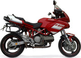 Dual Exhaust System With Sound Certification Furore Aluminium Black - Gpr Compatible With Ducati Multistrada 1100 (2007-2009)