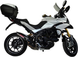 Catalytic Exhaust Tip With Sound Certification Deeptone Stainless Steel - Gpr Compatible With Ducati Multistrada 1200 (2010-2014)