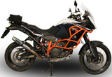 Exhaust Tip With Noise Certification Deeptone Stainless Steel - Gpr Compatible With Ktm 1050 Adventure (2015-2016)
