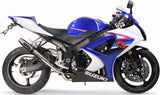 Dual Exhaust System With Sound Certification Deeptone Stainless Steel - Gpr Compatible With Suzuki Gsx-R 1000 K7 (2007-2008)