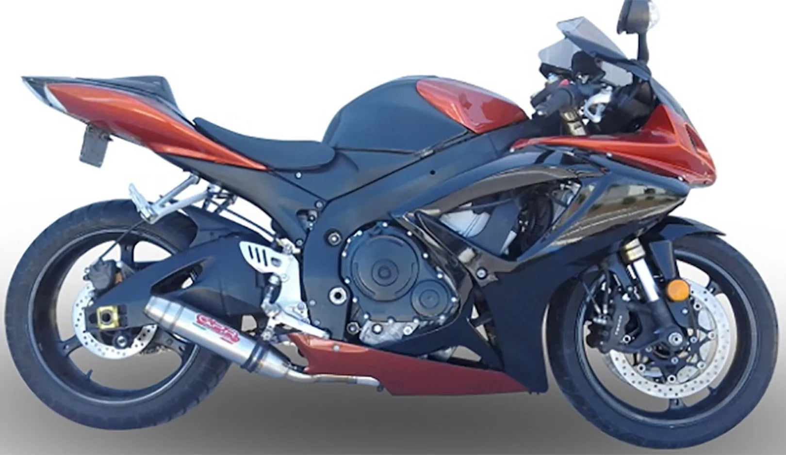 Catalytic Exhaust Tip With Sound Certification Deeptone Stainless Steel - Gpr Compatible With Suzuki Gsx-R 600 K6 (2006-2007)