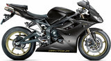 Exhaust Tip With Noise Certification Deeptone Stainless Steel - Gpr Compatible With Triumph Daytona 675 (2009-2012)