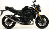 Exhaust Tip With Noise Certification Deeptone Stainless Steel - Gpr Compatible With Yamaha Fz-8 (2010-2016)