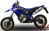 Exhaust Tip With Noise Certification Deeptone Stainless Steel - Gpr Compatible With Yamaha Wr 125 X (2009-2014)