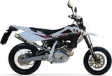 Exhaust Tip With Noise Certification Deeptone Stainless Steel - Gpr Compatible With Husqvarna Smr 125 4T (2011-2013)