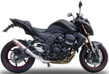 Exhaust Tip With Noise Certification Deeptone Stainless Steel - Gpr Compatible With Kawasaki Z 750 - R (2007-2014)