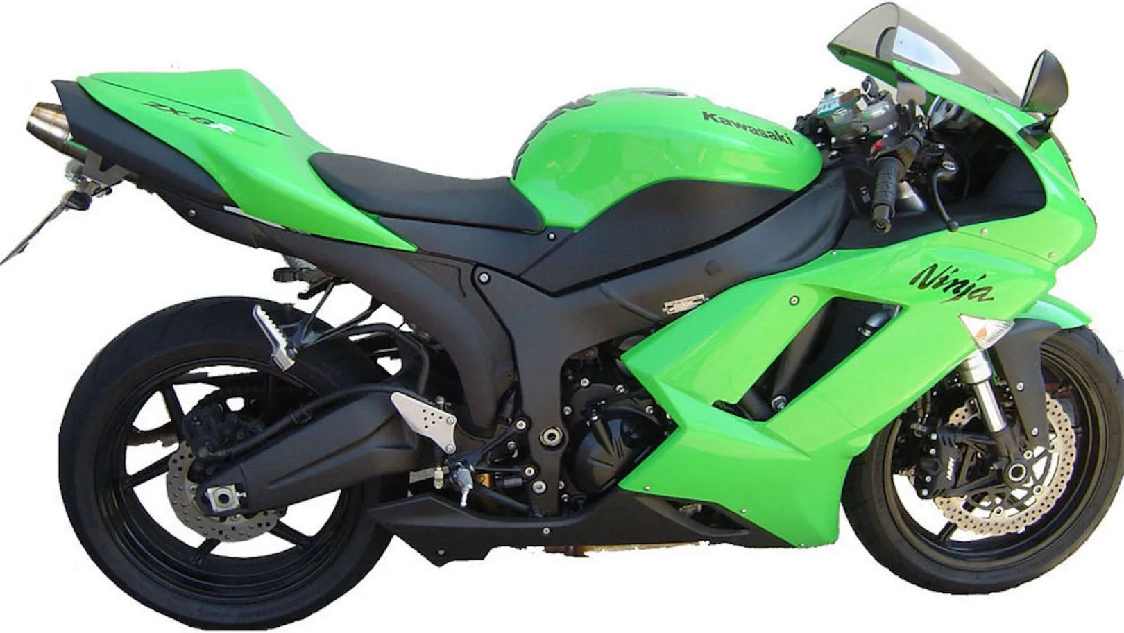 Exhaust Tip With Noise Certification Deeptone Stainless Steel - Gpr Compatible With Kawasaki Zx-6R (2007-2008)