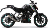 Catalytic Exhaust Tip With Sound Certification Deeptone Stainless Steel - Gpr Compatible With Ktm 125 Duke (2011-2016)