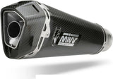 Exhaust Tip With Noise Certification Delta Race Carbon Carbon - Mivv Compatible With Ktm Duke 1290 (2020-2024)