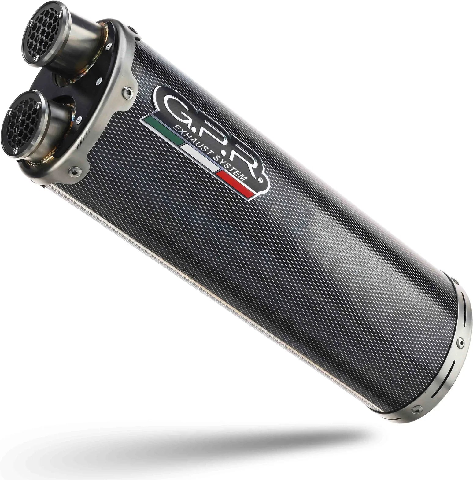 Exhaust Tip With Noise Certification Dual Carbon Look - Gpr Compatible With Voge 900 Dsx (2024-2025)