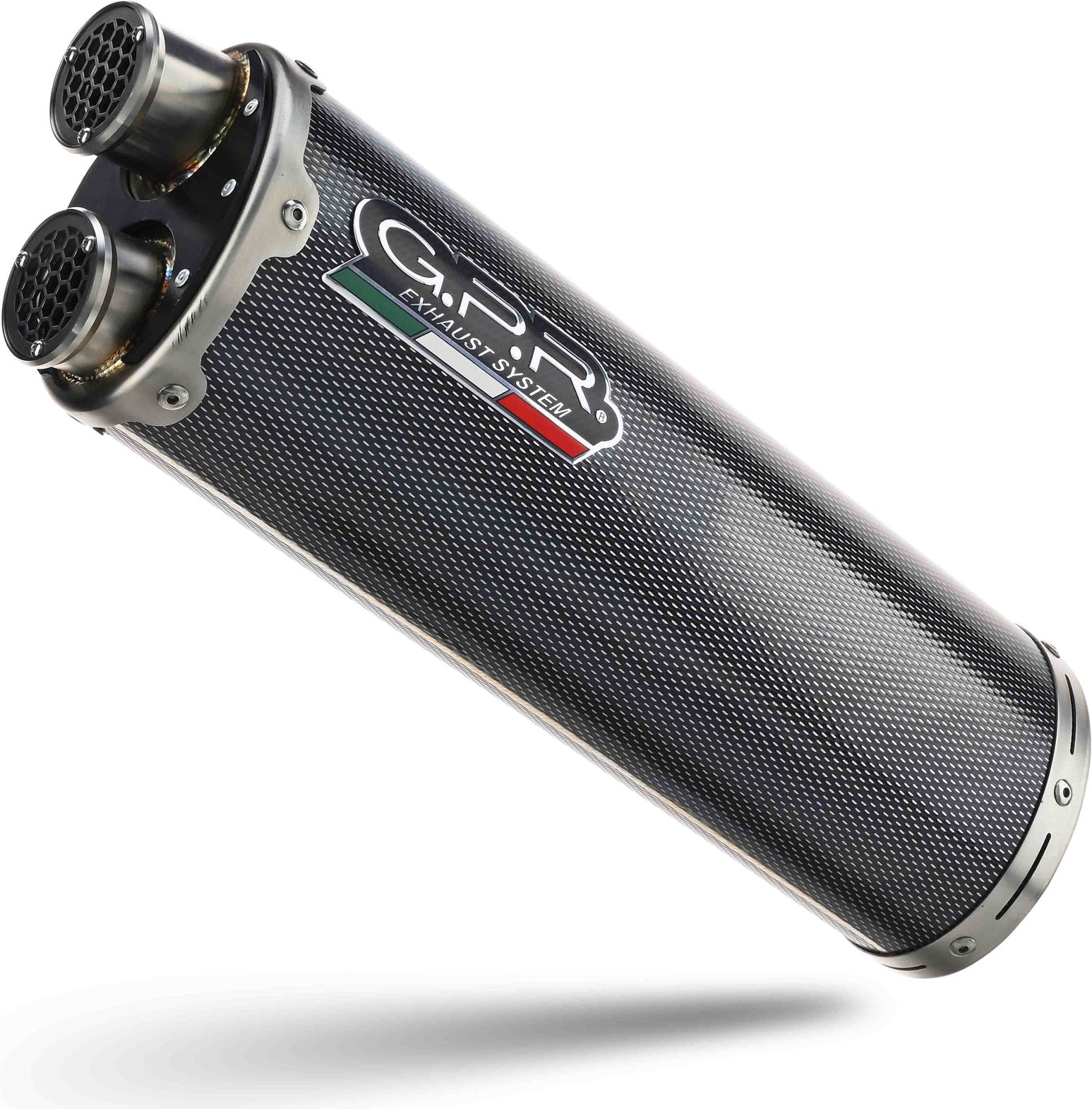 Complete Catalytic Exhaust System With Sound Certification Dual Carbon Look - Gpr Compatible With Bmw G 310 R (2022-2024)