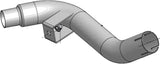 Non-Catalytic Exhaust Tip With Sound Certification Double Gun Steel Black - Mivv Compatible With Benelli 502 C (2019-2024)