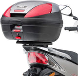 Monolock Blade Black Tech Top Case - 37 Lt Blade Technopolymer - Givi Compatible With Kymco Agility 200 R16 (2008-2013)