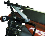 Monokey Trekker Black Aluminium Top Case - 52 Lt Trekker Aluminium - Givi Compatible With Honda Dominator 650 (1990-1992)