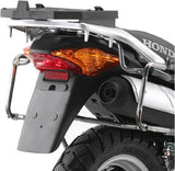 Monokey Carbon Look Tech Top Case - 47 Lt Technopolymer - Givi Compatible With Honda Xl 125 V Varadero (2001-2006)
