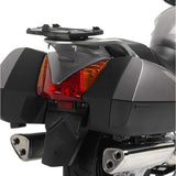 Monokey Trekker Black Aluminium Top Case - 33 Lt For Original Rack Trekker Aluminium - Givi Compatible With Honda Pan European St 1300 (2002-2014)