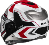 Flip-Up Motorcycle Helmet Hjc F100 Advanced Fiberglass Composite Mc1 Bios Size 10 Xl