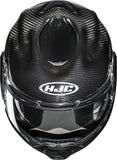 Flip-Up Motorcycle Helmet Hjc F100 Carbon Carbon Fiber Black Size 08 M