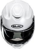 Flip-Up Motorcycle Helmet Hjc F100 Advanced Fiberglass Composite Pearl White Size 08 M