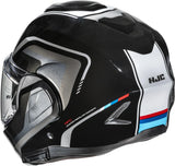 Flip-Up Motorcycle Helmet Hjc F100 Advanced Fiberglass Composite Mc21 Reff Size 06 Xs