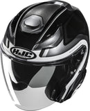 Urban Motorcycle Helmet Hjc F31 Advanced Fiberglass Mc5 Bask Size 07 S