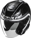 Urban Motorcycle Helmet Hjc F31 Advanced Fiberglass Mc5 Bask Size 07 S