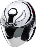 Urban Motorcycle Helmet Hjc F31 Advanced Fiberglass Mc1 Naby Size 09 L