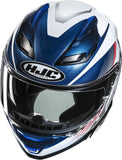 Full-Face Motorcycle Helmet Hjc F71 Advanced Fiberglass Mc21 Catos Size 07 S