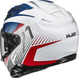 Full-Face Motorcycle Helmet Hjc F71 Advanced Fiberglass Mc21 Catos Size 06 Xs