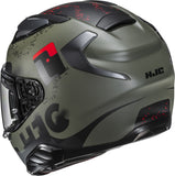 Full-Face Motorcycle Helmet Hjc F71 Advanced Fiberglass Mc1Sf Faco Size 07 S