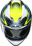 Full-Face Motorcycle Helmet Hjc F71 Advanced Fiberglass Mc3Hsf Fes Size 07 S