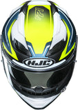 Full-Face Motorcycle Helmet Hjc F71 Advanced Fiberglass Mc3Hsf Fes Size 09 L