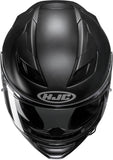 Full-Face Motorcycle Helmet Hjc F71 Advanced Fiberglass Semi Flat Black Size 10 Xl