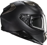 Full-Face Motorcycle Helmet Hjc F71 Advanced Fiberglass Semi Flat Black Titanium Size 07 S