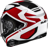 Full-Face Motorcycle Helmet Hjc F71 Advanced Fiberglass Mc1 Tozz Size 08 M