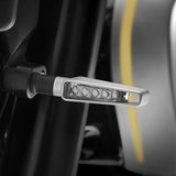 Couple Sequential Led Turn Signal Front Vision - Rizoma Compatible With Ducati Scrambler 800 Full Throttle (2015-2021)