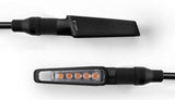 Couple Sequential Led Turn Signal Rear Vision - Rizoma Compatible With Ducati Scrambler 800 Sixty2 (2015-2018)