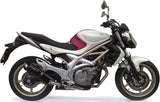 Exhaust Tip With Noise Certification Furore Aluminium Black - Gpr Compatible With Suzuki Gladius 650 (2008-2015)