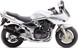 Exhaust Tip With Noise Certification Furore Aluminium Black - Gpr Compatible With Suzuki Gsf 1200 Bandit - S (2005-2006)