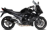 Exhaust Tip With Noise Certification Furore Aluminium Black - Gpr Compatible With Suzuki Gsx 1250 Fa (2009-2014)