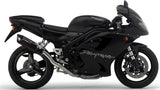 Exhaust Tip With Noise Certification Furore Aluminium Black - Gpr Compatible With Triumph Daytona 955 Anniversary (2002-2003)