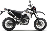 Exhaust Tip With Noise Certification Furore Aluminium Black - Gpr Compatible With Yamaha Wr 250 X - R Ie (2007-2019)