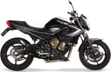Complete Catalytic Exhaust System With Sound Certification Furore Aluminium Black - Gpr Compatible With Yamaha Xj 6 - 600 Diversion (2009-2015)