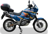 Exhaust Tip With Noise Certification Furore Aluminium Black - Gpr Compatible With Yamaha Xtz 600 Ténéré (1991-1998)