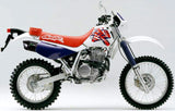 Exhaust Tip With Noise Certification Furore Aluminium Black - Gpr Compatible With Honda Xr 600 R (1991-1999)