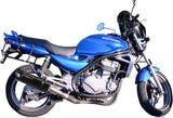 Exhaust Tip With Noise Certification Furore Aluminium Black - Gpr Compatible With Kawasaki Er-5 500 (1996-2006)